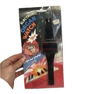 Vintage 1980’s Echo 500 Electronic Organ Watch Musika I Series - New In Package